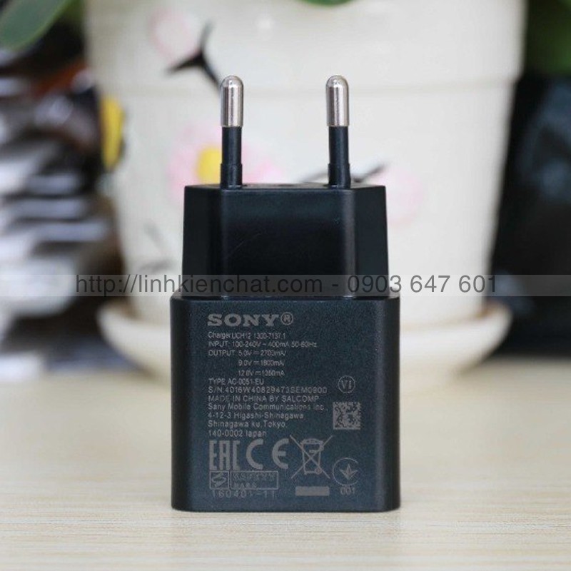 Sạc Nhanh Sony UCH12 Pump Express và Quick Charge 3.0 Zin - Hàng nhập Khẩu