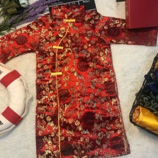 Áo dài cách tân cho bé trai