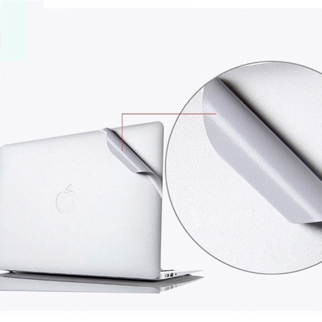 Decal Macbook 3 miếng full máy