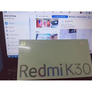 Điện thoại xiaomi redmi k30 hàng nguyên seal bản 5g 6/128gb- hàng nhập khẩu tặng kèm sim vào mạng