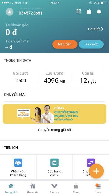 Sim 4g Viettel D900 D500 Trọn Gói 1 Năm Không Nạp Tiền Shopee Việt Nam