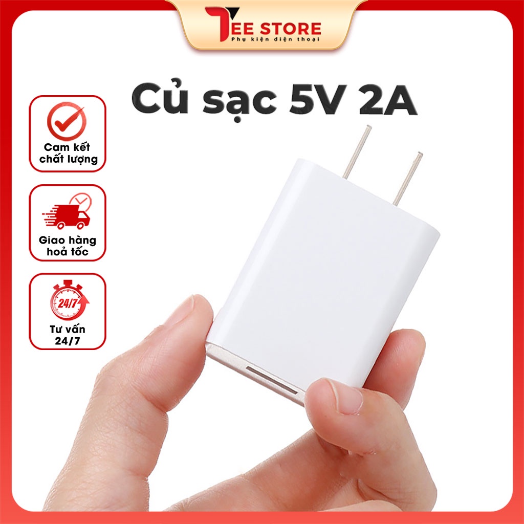 Củ sạc 5v 2A, cục sạc IP 5v 2A - CS5V2A