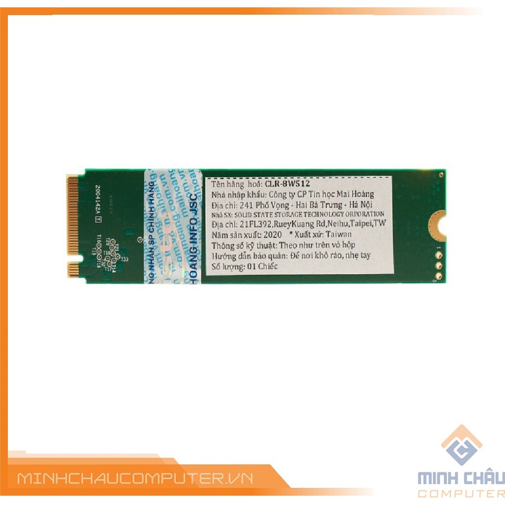 Ổ cứng SSD SSSTC (Toshiba) CLR-8W512 512GB M2 NVME PCIe Gen 3 x4 - chính hãng