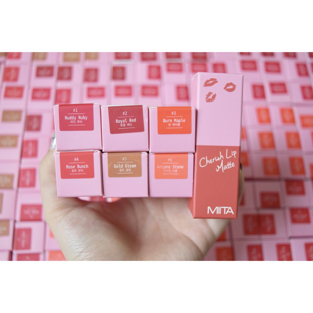 Son Miita Cherish Lip Matte Hàn Quốc