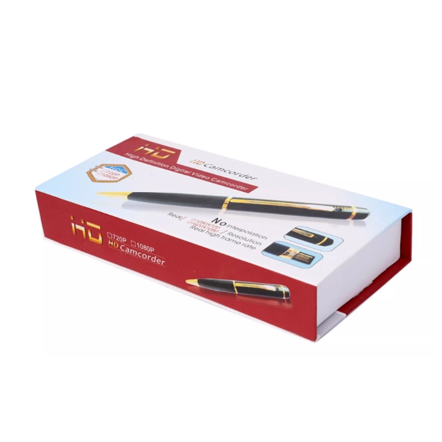 Bút bi viết cao cấp V6 HD 1080 sắc nét