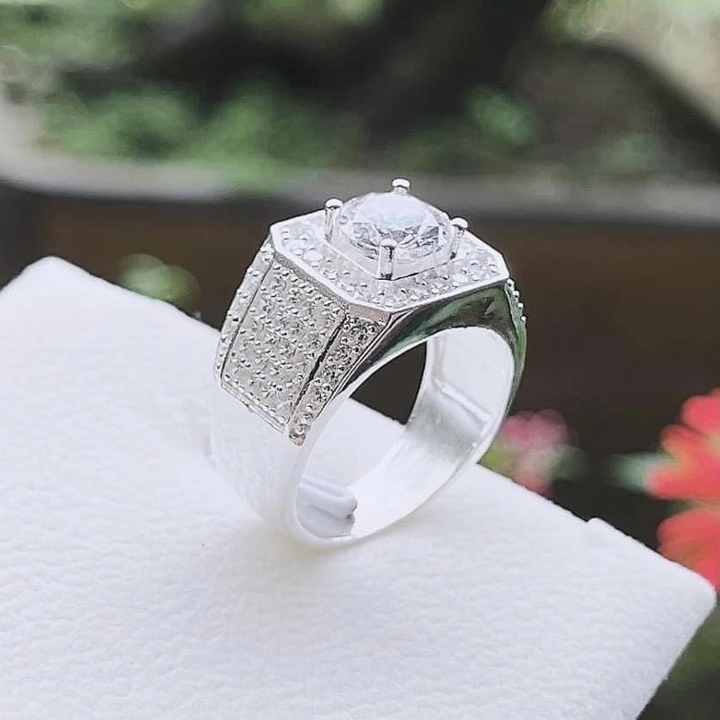 Nhẫn nam bạc ta siêu hot , giá sập sàn - Vàng bạc Khải Khải