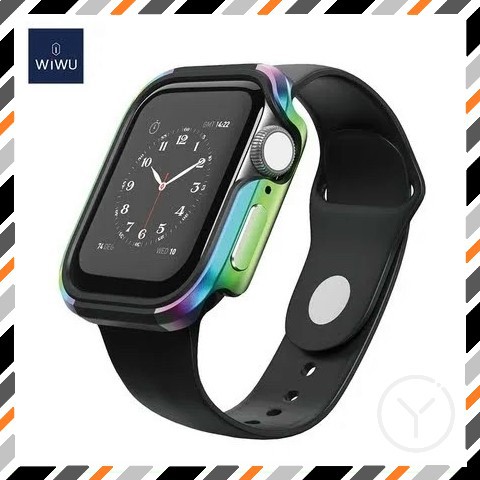 Ốp Viền Apple Watch, Case Bảo Vệ và Chống Sốc Cho Apple Watch Bằng Hợp Kim Nhôm Hàng Chính Hãng WIWU.