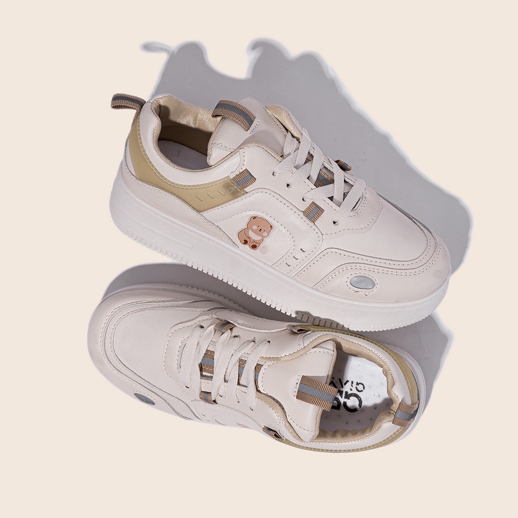 Giày Thể Thao Nữ Đế Bằng Siêu Nhẹ Đẹp Hot Trend Phù Hợp Với Học Sinh GiayBOM GB Classics B1153