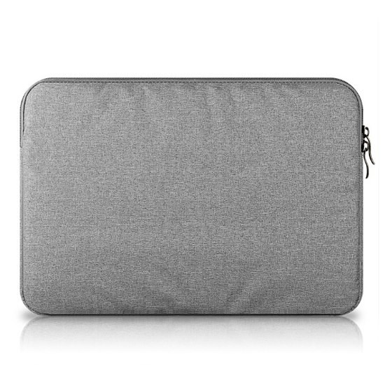 Túi chống sốc Macbook lót lông mềm 13 inch (Ghi xám) - Tặng 1 bàn di chuột