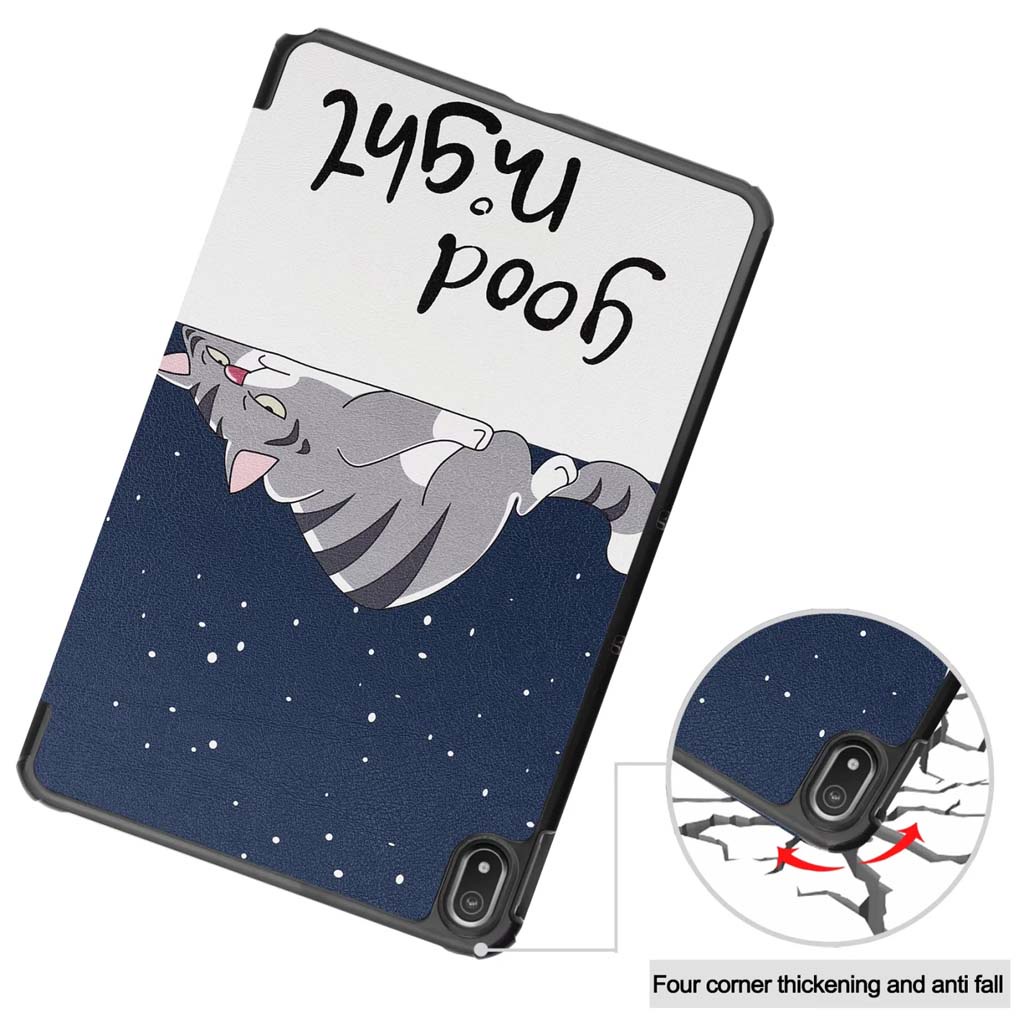Bao da máy tính bảng nắp lật da pu có thể điều chỉnh cho Nokia T20 10.4inch 2021
