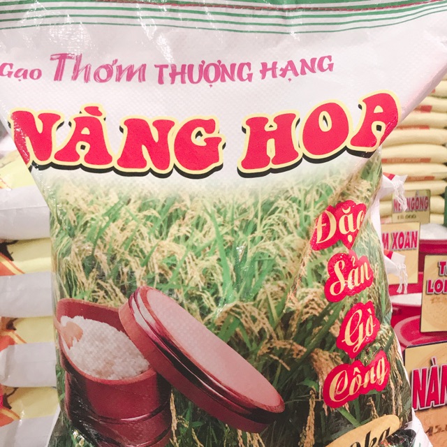 Gạo Thơm thượng hạng Nàng Hoa