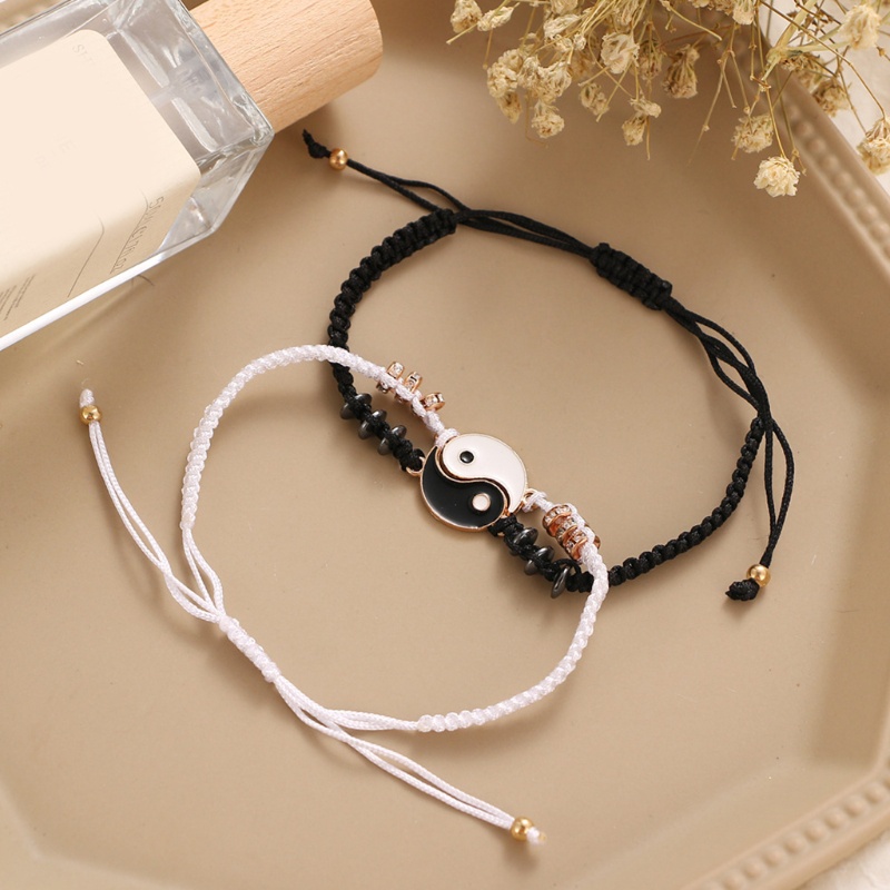 ✿ Vòng Đeo Tay Dây Bện Có Thể Điều Chỉnh Phù Hợp Cho Tình Bạn