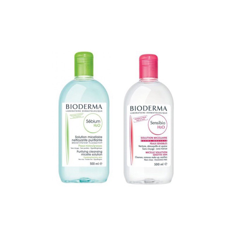 Nước Tẩy Trang BIODERMA H2O 500ml- có bill