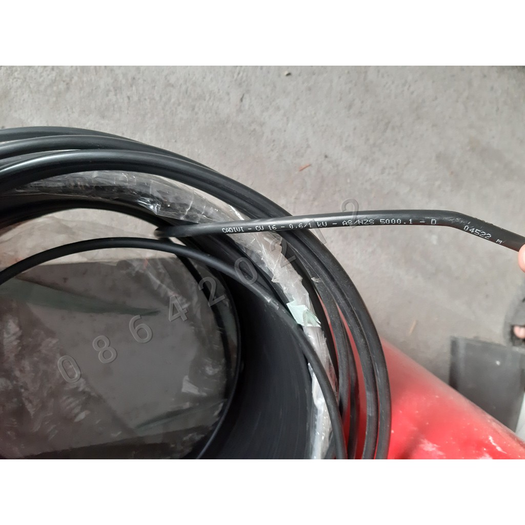 Dây Điện Đơn Cadivi CV 16 - 0,6/1 KV