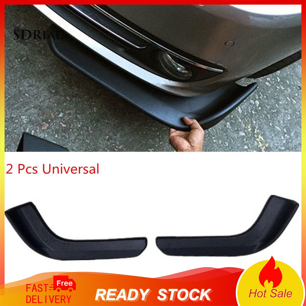 Set 2 Phụ Kiện Bảo Vệ Cản Trước Xe Hơi Chống Trầy Xước