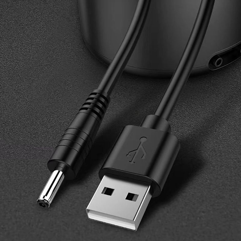 ❀LIDU Dây cáp sạc chuyển đổi USB sang DC 3.5V dành cho Foreo Luna/Luna 2/Mini/Mini 2/Go/Luxe