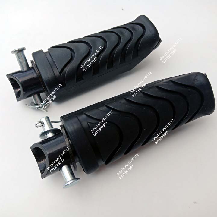 Cao Su Để Chân Trước Sau Xe máy Wave S110 giá 1 Đôi