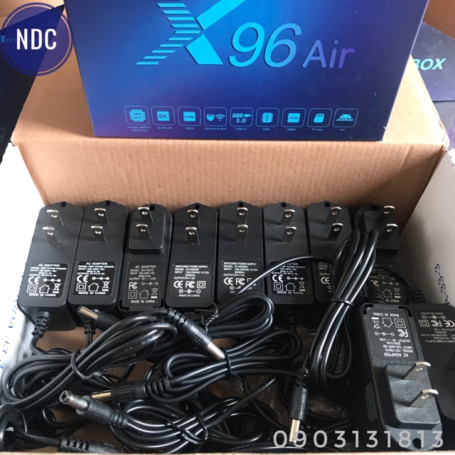 [HCM]Nguồn 5V-2A Chân Lớn 5.5mm Xịn Khui Hộp TVBox Beelink