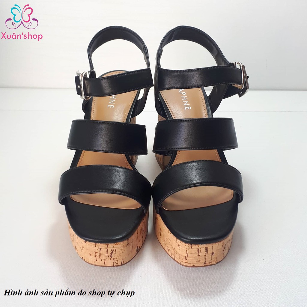 Sandal Daphne da mềm đế đúp 9.5cm (có sẵn)