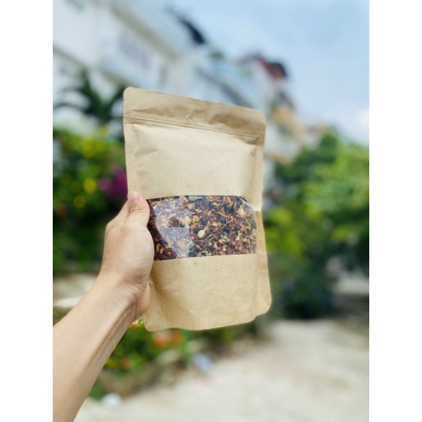 Trà Gạo Lứt Xạ Đen Túi 500gram [Có Bán Sỉ], [Loại Đặc Biệt] Hàng ngon nhà làm