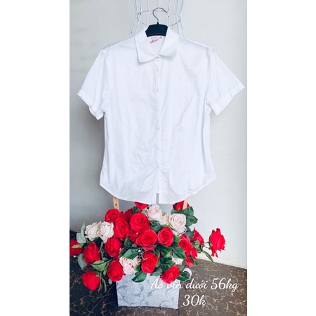 Áo vin trắng kiểu