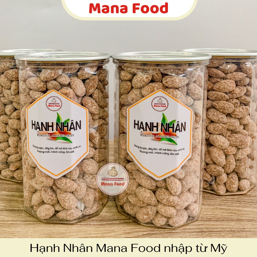 [Mã 267FMCGSALE giảm 8% đơn 500K] [HCM, Now/Grap] 500G Hạnh Nhân Capuchino, lõi hạnh nhân, hạnh nhân Mỹ, hạt dinh dưỡng