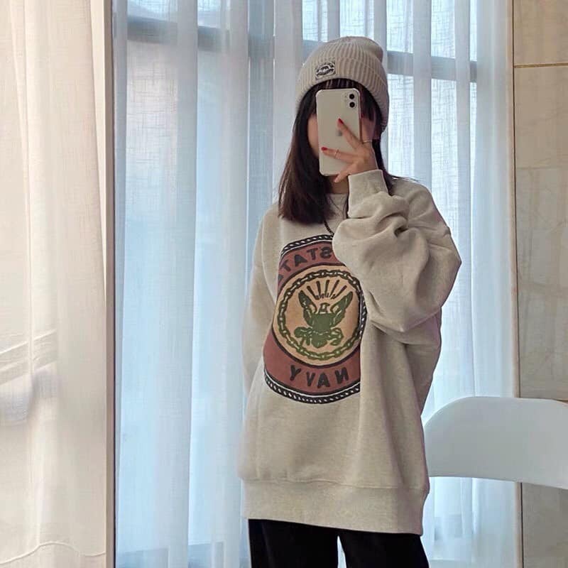 [Có Video + Ảnh Thật] Áo Sweater Nữ United Siêu Xinh Chất Nỉ Bông Mịn Ấm - Chuu House - CH0136