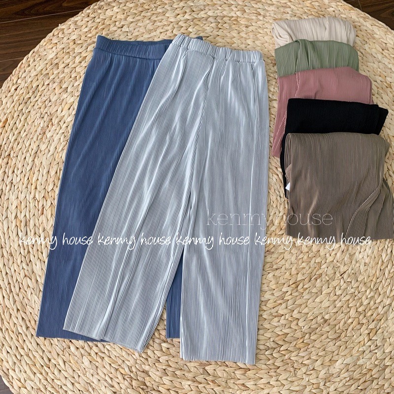 Quần ly tăm ống rộng