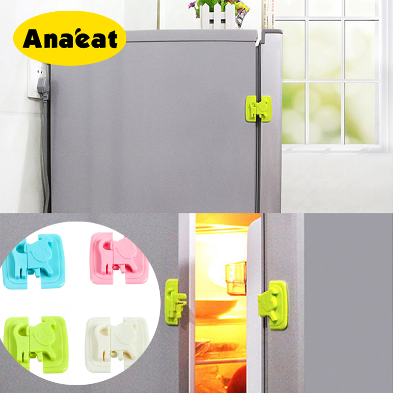 Khóa Anaeat Gắn Tủ Lạnh An Toàn Đa Năng Cho Bé