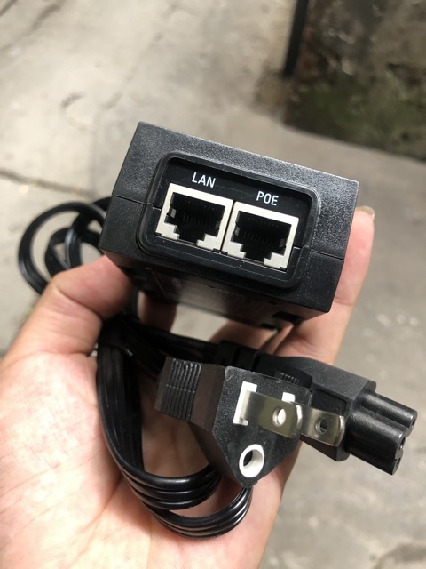 Ubiquiti 24V DC 1.0A 24w poe adapter