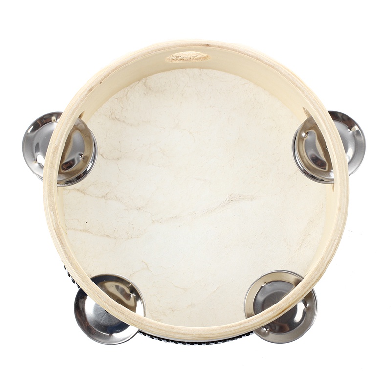 6&quot; Musical Tambourine Tamborine Drum Round Percussion Gift for KTV Party