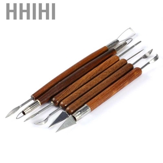Hhihi 6x Khắc Đất Sét Điêu Khắc Khắc Dụng Cụ Gốm Polymer Mô Hình DIY Điêu Khắc