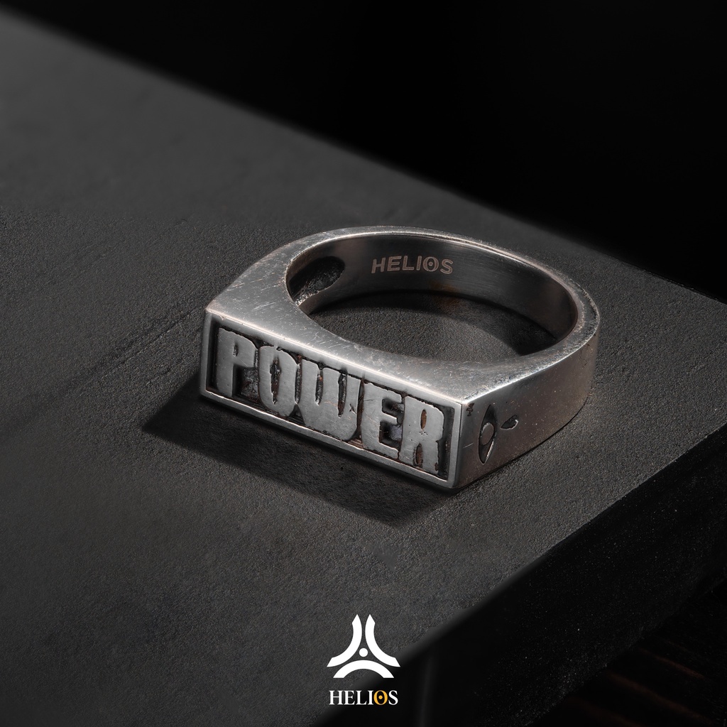 Nhẫn bạc nam, nữ HeliSilver Power Ring Helios Original S925