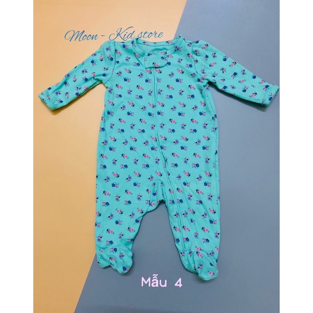 (Chọn mẫu) Sleepsuit bộ body dài tay cho bé gái