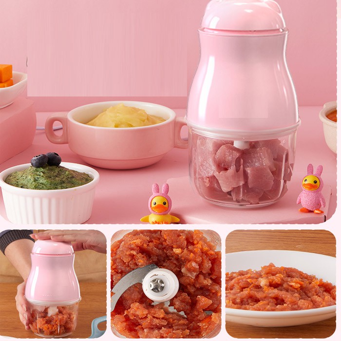 [Haobaby2018] Máy xay Xay Thịt, Rau Củ Đa Năng Hattiecs phiên bản cao cấp xay đồ ăn dặm cho bé