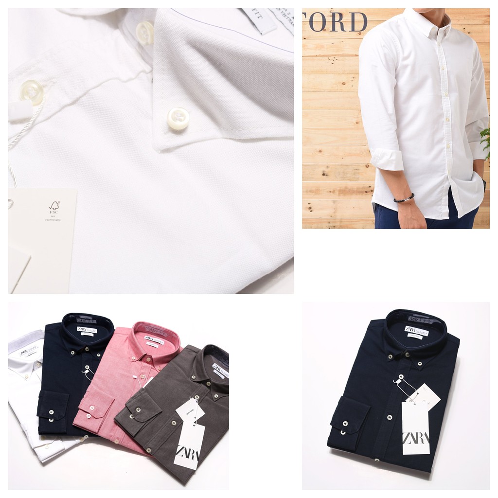 Áo sơmi cổ trụ siêu chất Oxford Slimfit dáng đẹp - chất vải Oxford cầm lên là thích ngay - đẹpcháyhàng vài mã rồi anh em