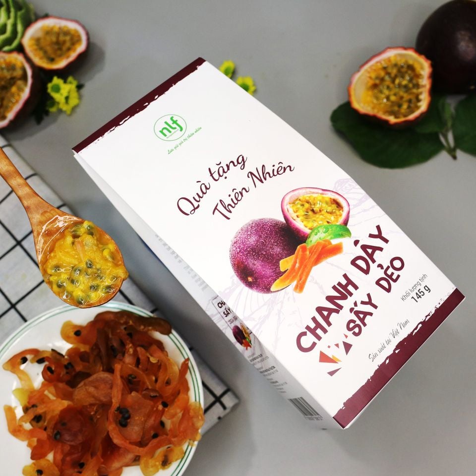 Chanh Dây Sấy Dẻo Nông Lâm Food 45g trái cây sấy dẻo đồ ăn vặt giảm cân,ăn kiêng hiệu quả thích hơp nhiều lứa tuổi