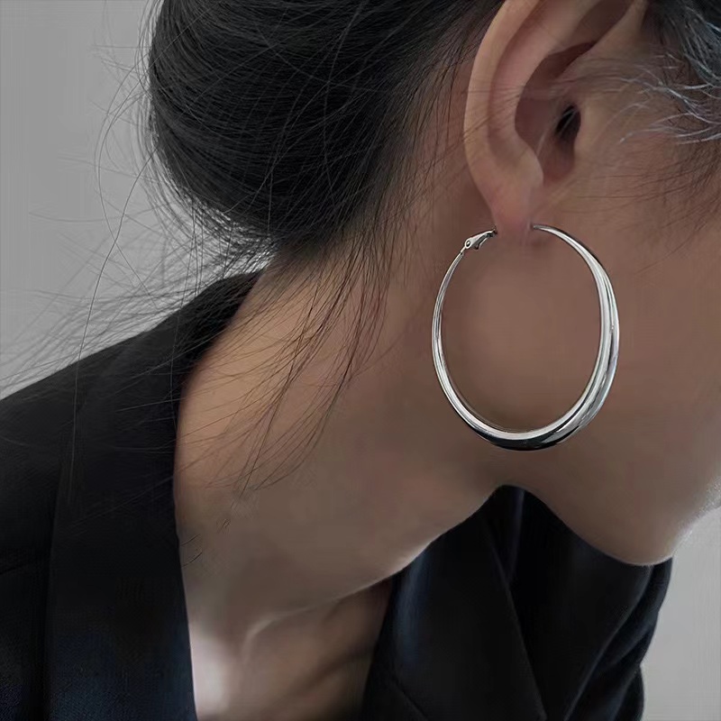 Khuyên Tai Vòng Lớn Phong Cách Âu Mỹ Thời Trang Mùa Hè Mới 2023