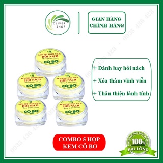 ⚡quà tặng⚡ combo 5 hộp kem khử thâm nách hôi nách cô bơ chính hãng 100% - olivershop.vn