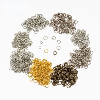 Bộ 200 Vòng Sắt Chữ C Làm Trang Sức Thủ Công Tiện Dụng