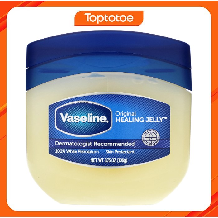 Sáp Dưỡng Ẩm Đa Năng Vaseline Original Healing Jelly 100% White Petrolatum 106g