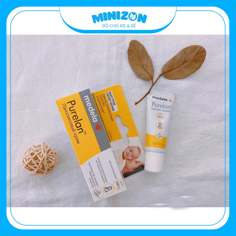 Kem Nứt Đầu Ti Purelan Lanolin Chiết Xuất Từ Mỡ Cừu Nguyên Chất | Minizon Kids