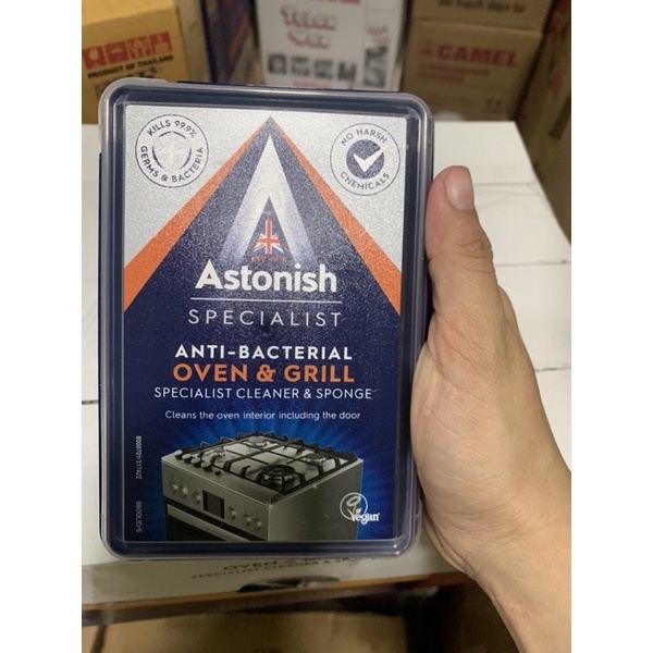 Kem tẩy vệ sinh nồi và bếp nướng 250g Astonish