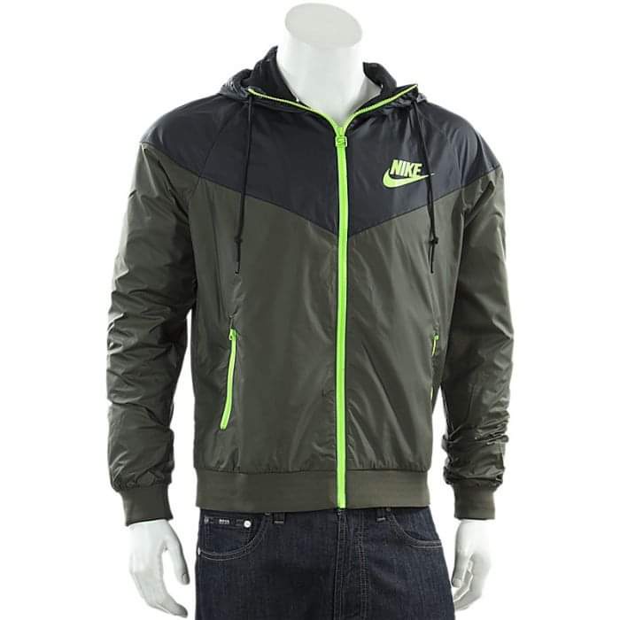 Áo Khoác dù Nike Windrunner Xanh Đen
