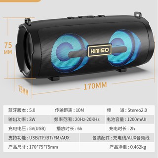 Loa bluetooth Kimiso 225
