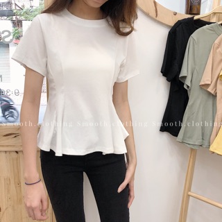 Áo phông dáng peplum