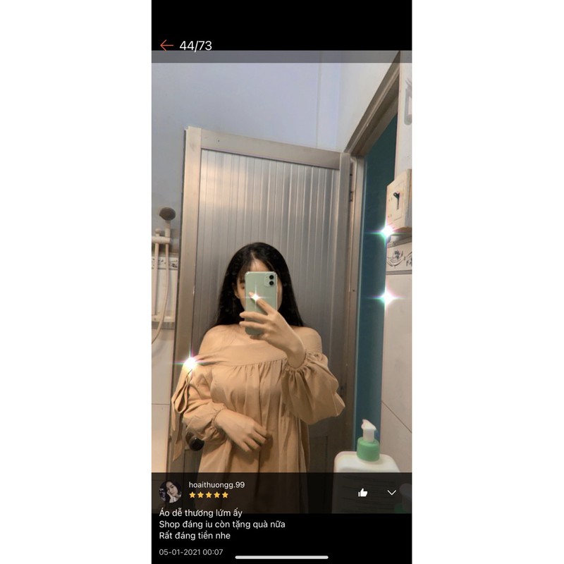 Áo Trễ Vai Nữ Tay Dài Đen/Be/Trắng Khoe Xương Quai Xanh Quyến Gũ [ẢNH THẬT+VIDEO] | BigBuy360 - bigbuy360.vn