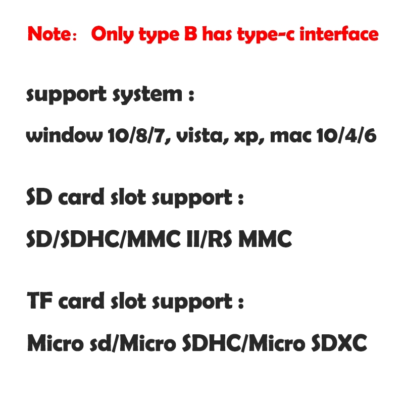 Đầu đọc Thẻ OTG Multifunctional Micro SD / SD Card / USB Reader/TF Card/SD Thẻ Nhớ