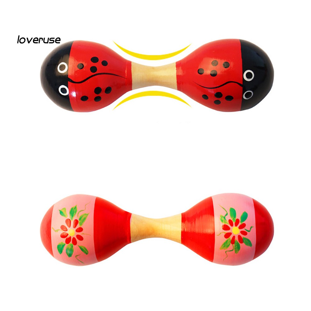 Đồ chơi nhạc cụ Maraca bằng gỗ