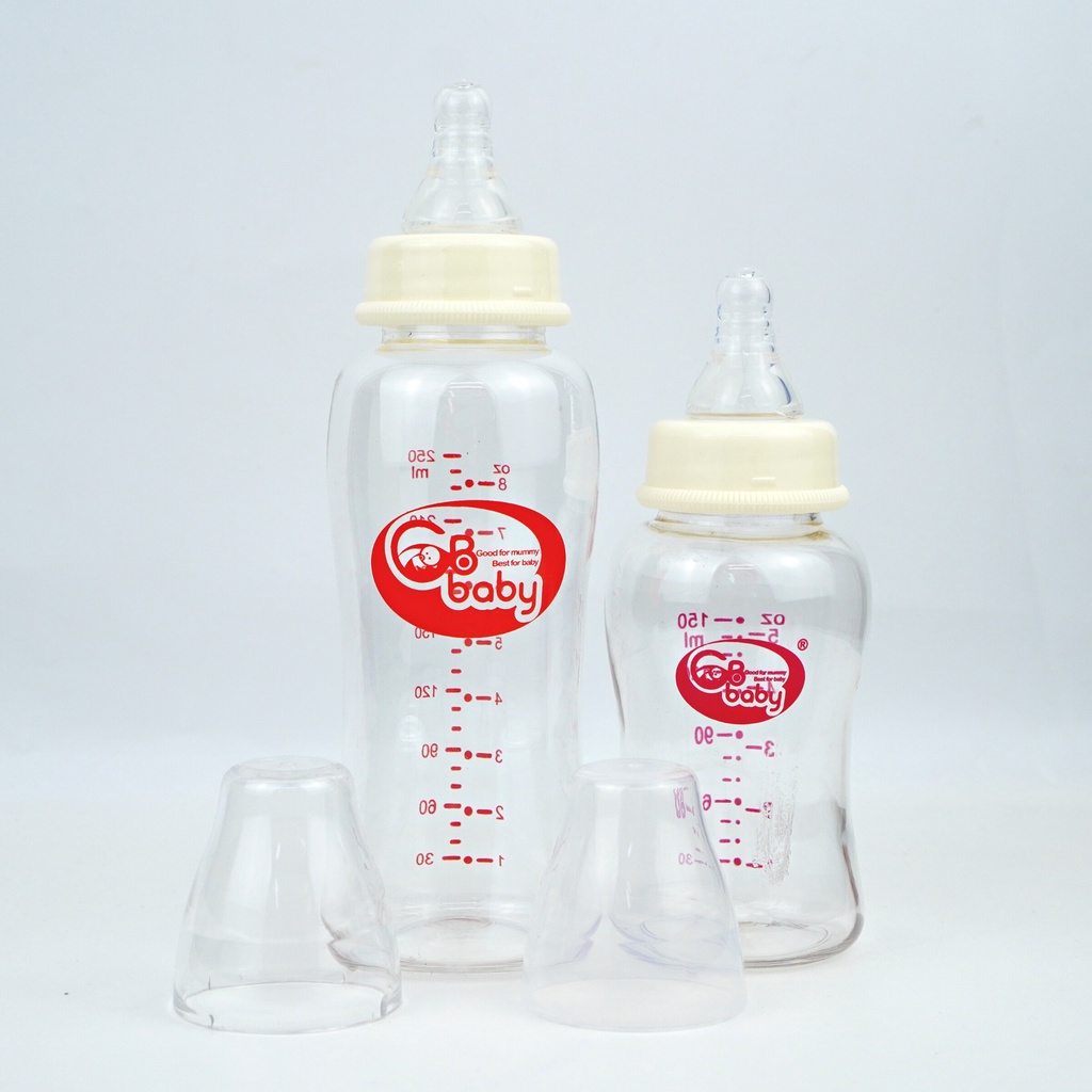 Bình sữa nhựa cao cấp GB-Baby Cổ hẹp 150ml 250ml  Chính Hãng